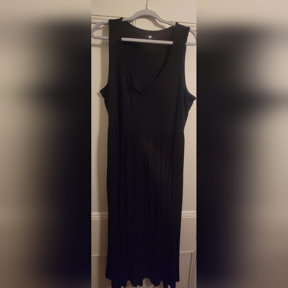 NWOT Frye Black Maxi Dress